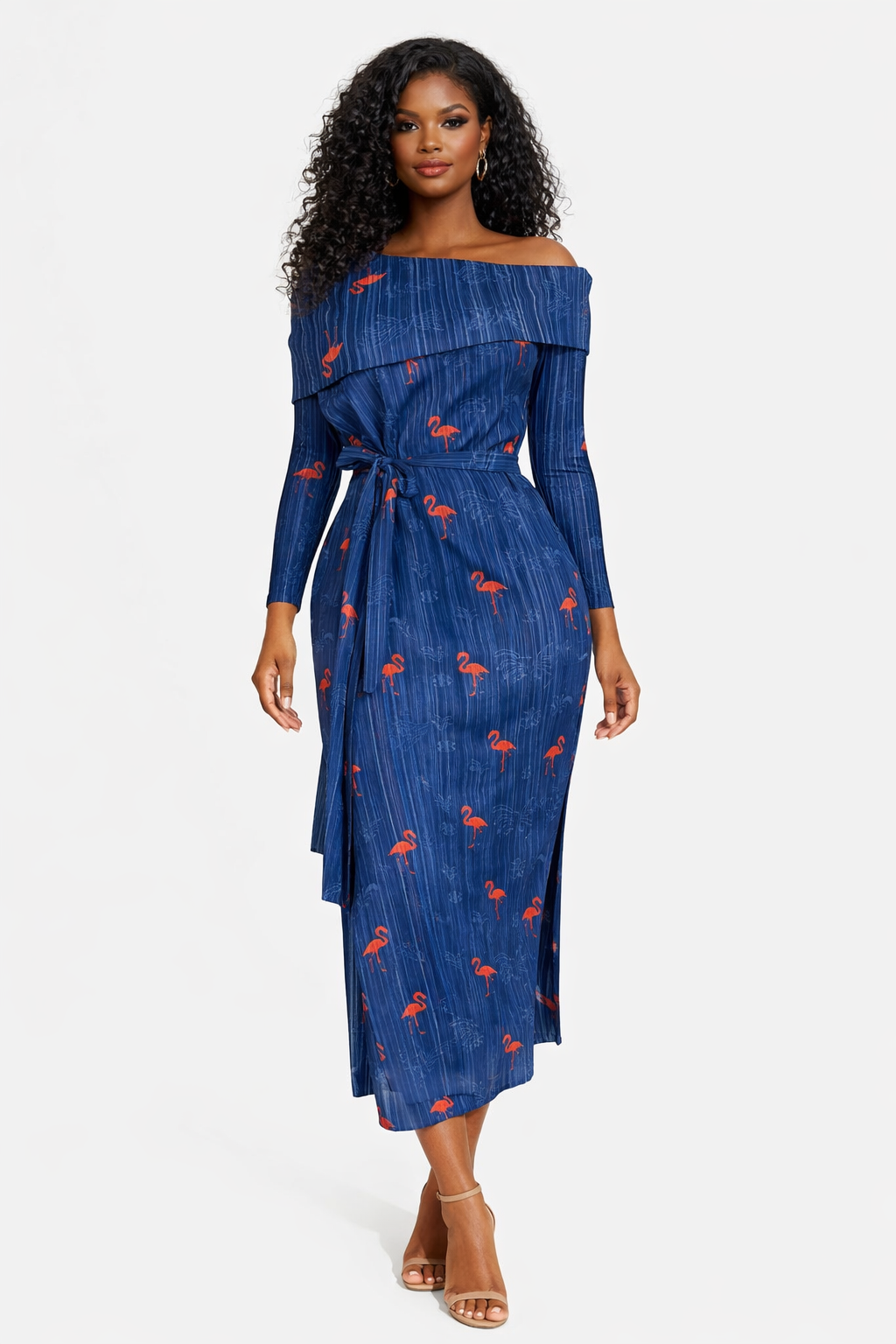 ELLE ZUKI SKIRT SET - NAVY BLUE