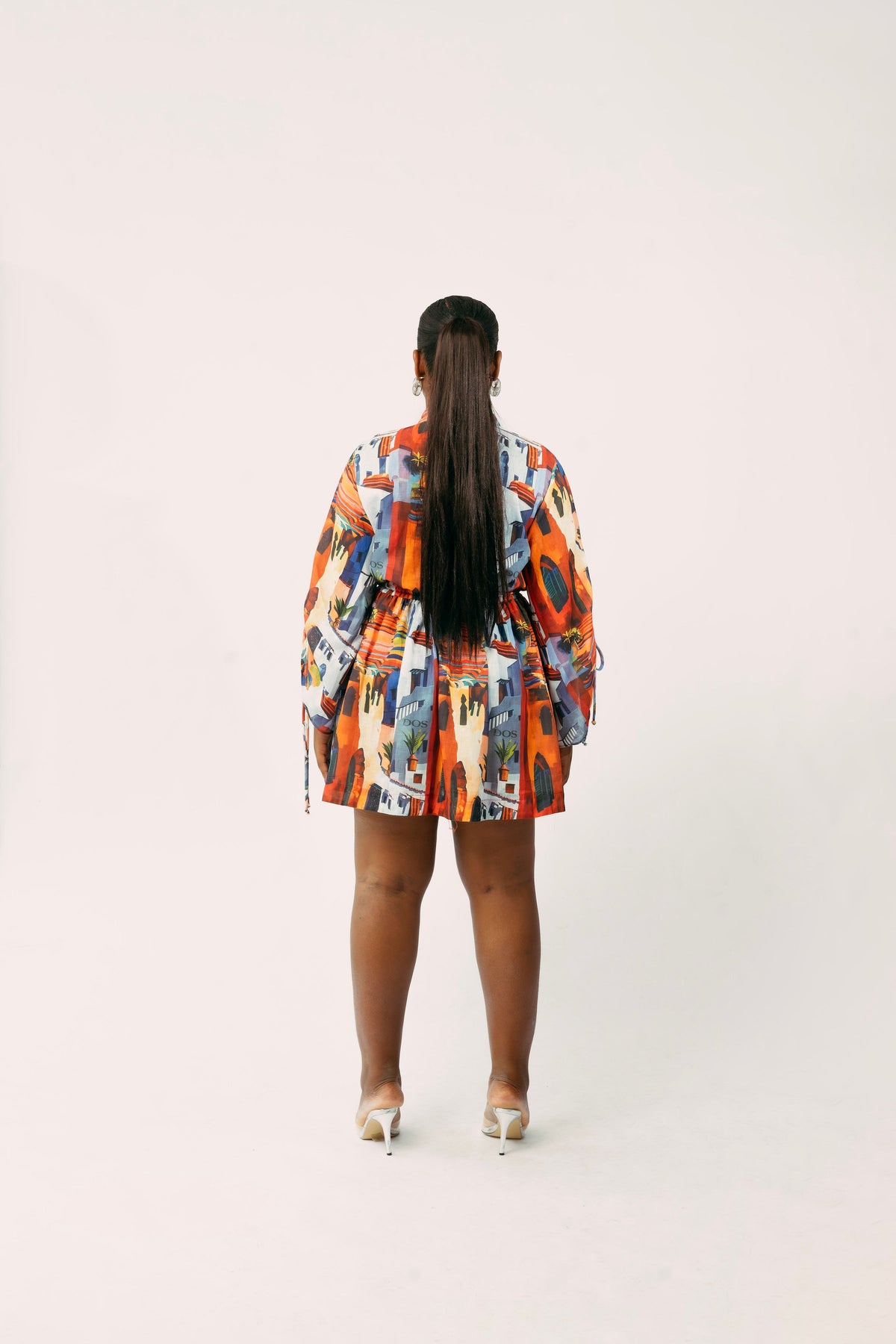 ANTIBES DRESS - ORANGE
