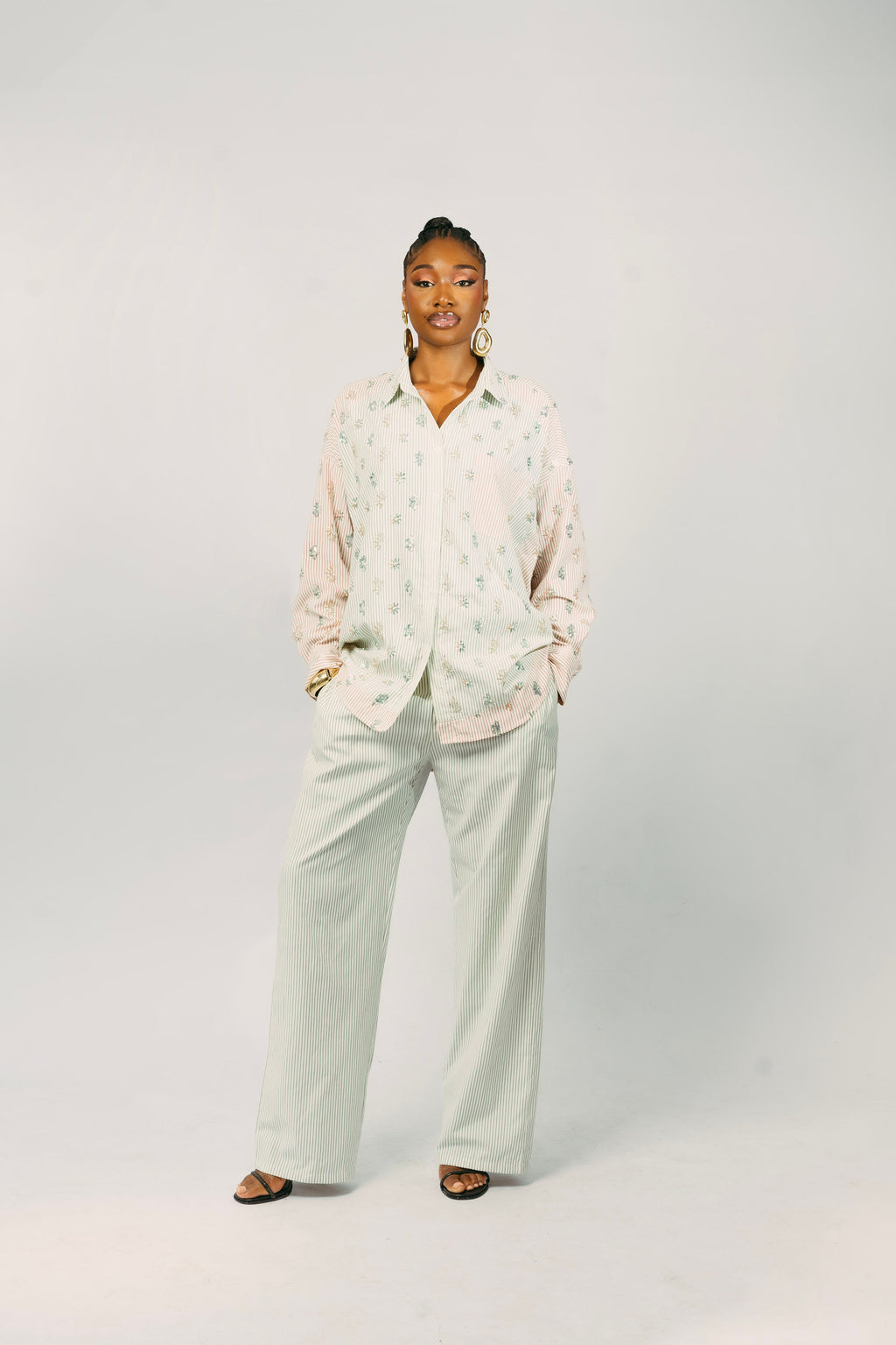 ARIA PANT - MINT GREEN