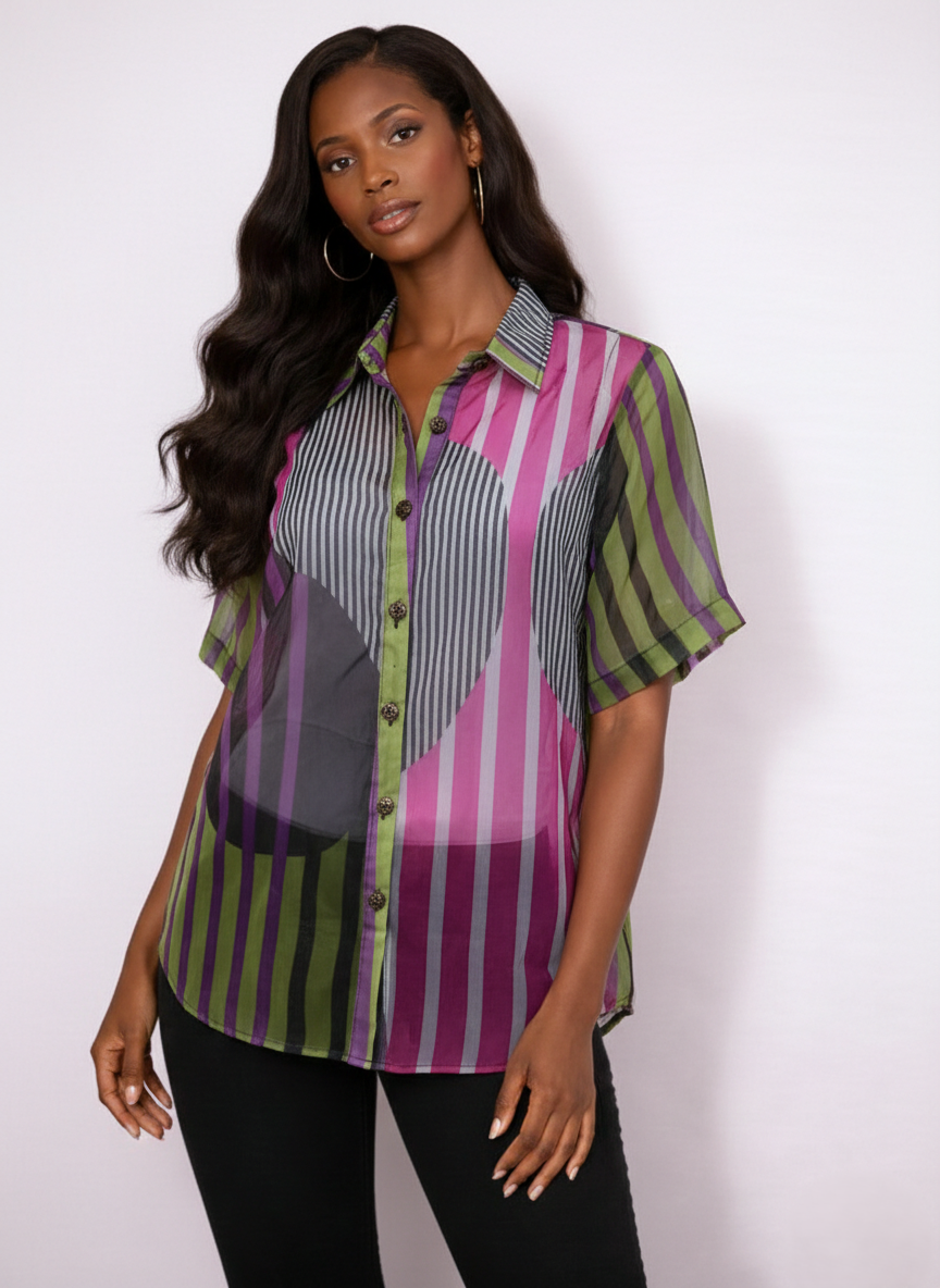 THE TOLANI SHIRT- GREEN