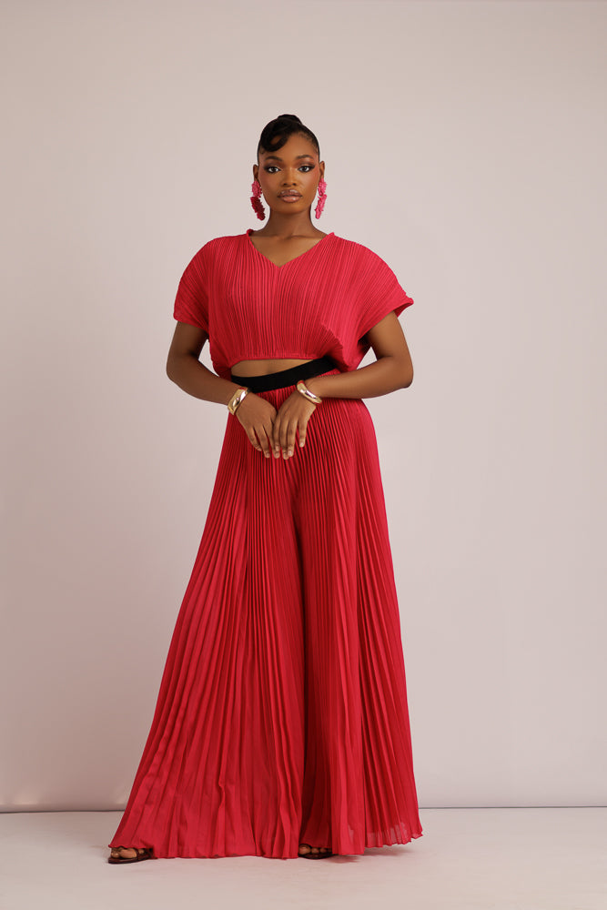 ZURI ZUKI PANT SET - PINK