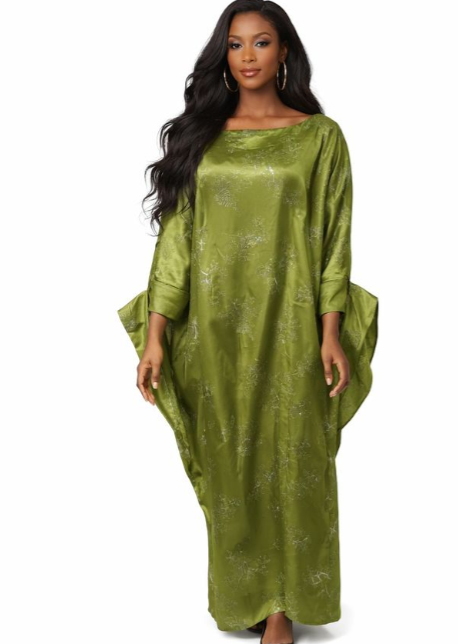 THE LAYLA LUXE KAFTAN - GREEN